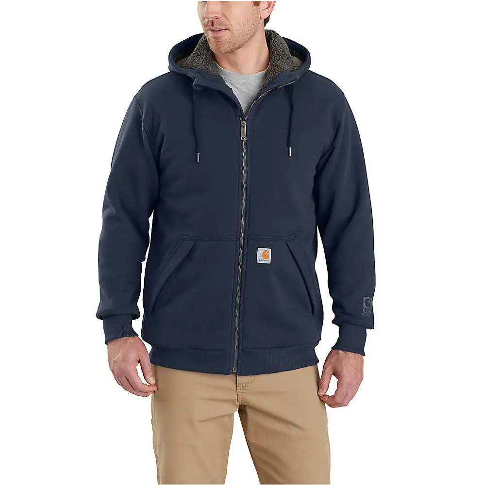 Carhartt Men s Rain Defender Relaxed Fit Midweight Sherpa Lined Full Z