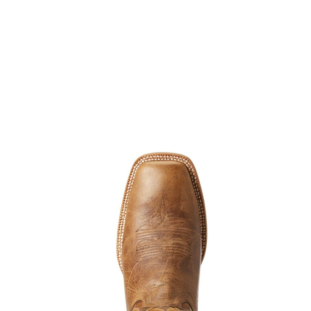 Ariat Men's Toledo Natural Crunch Wide Square Toe Boots
