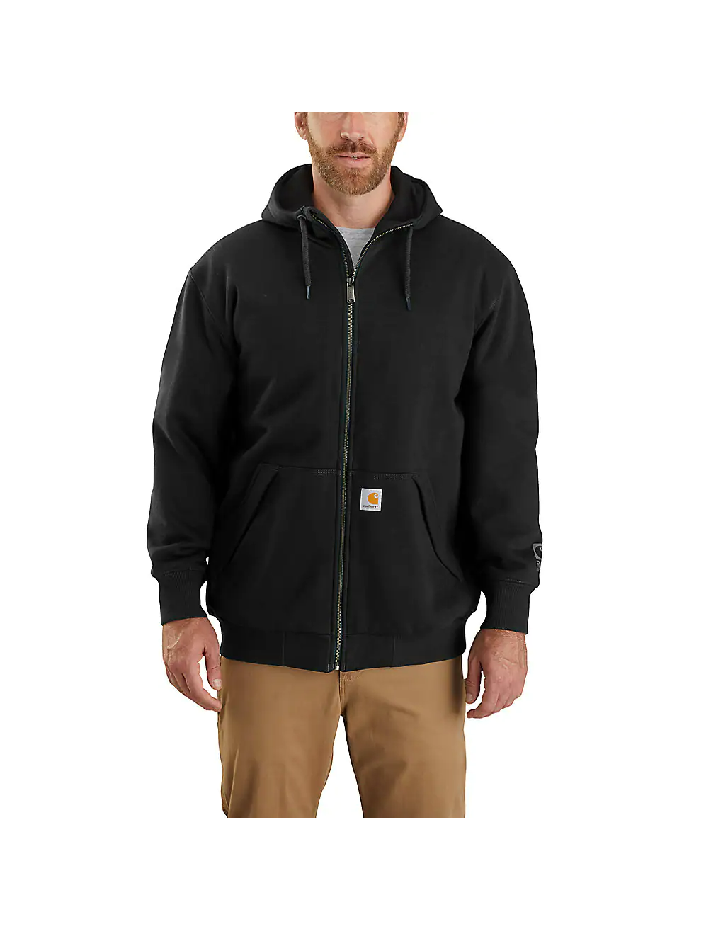 Carhartt Rain Defender Loose Fit Midweight Thermal Lined Full-Zip Sweatshirt