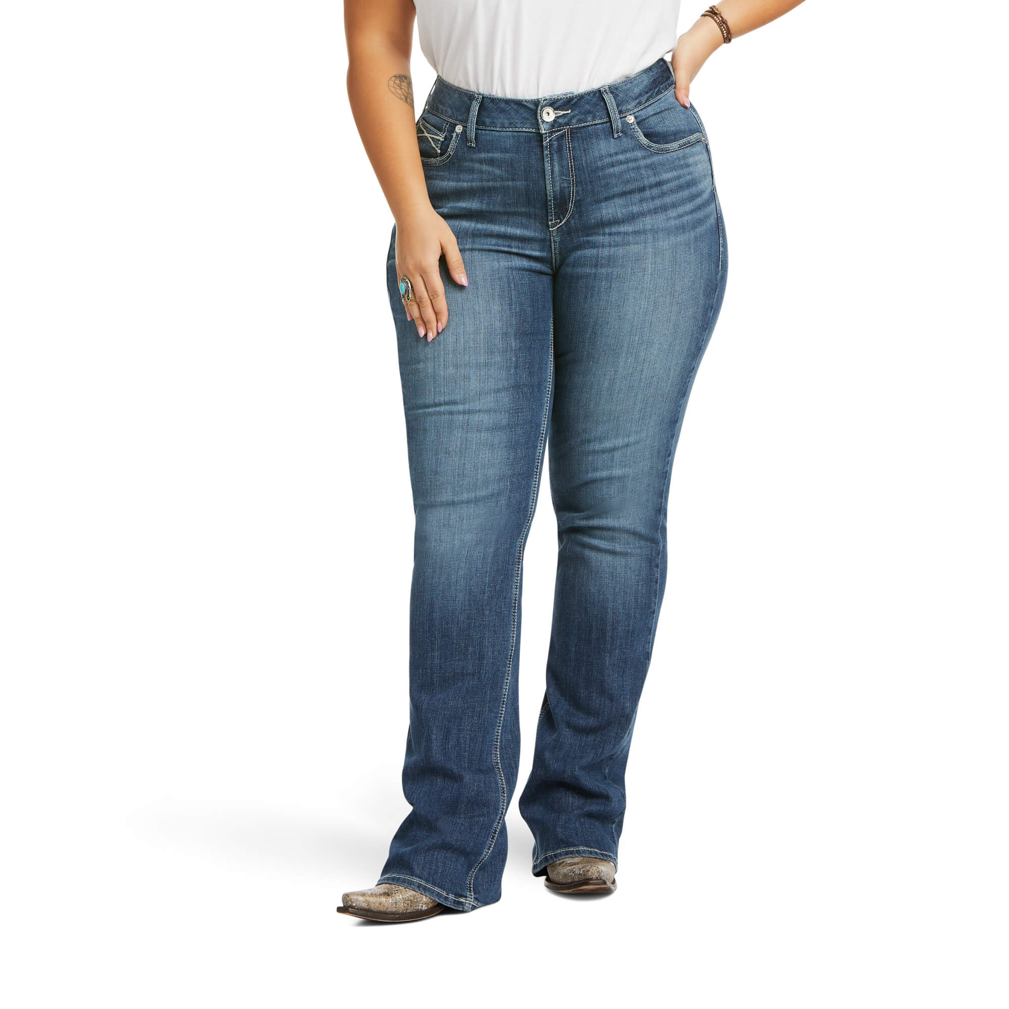 Ariat R.E.A.L. Perfect Rise Alma Boot Cut Jean