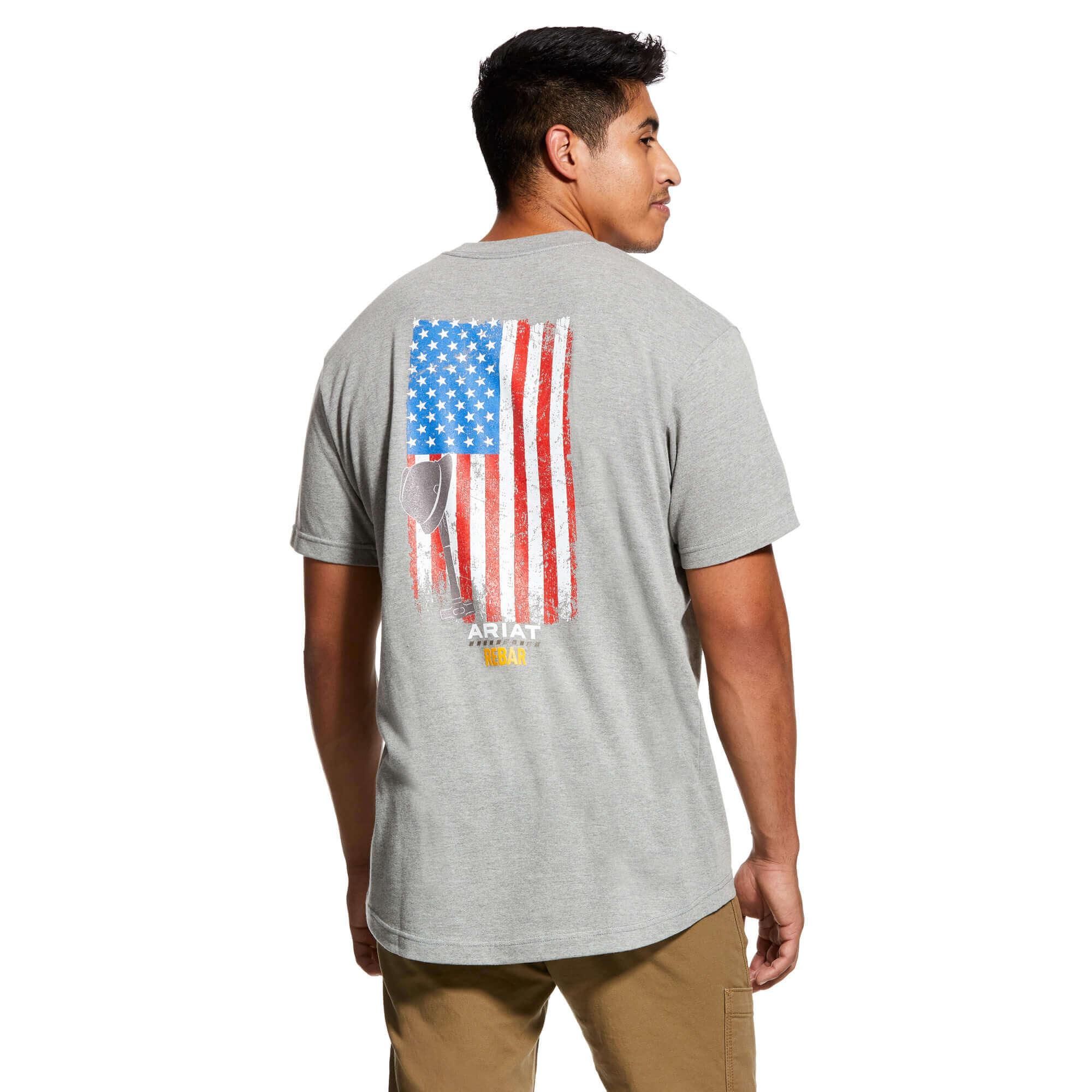 Ariat Rebar Cotton Strong American Grit T-Shirt