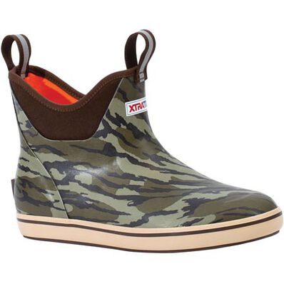XtraTuf Men's 6-inch Camouflage Ankle Deck Boots