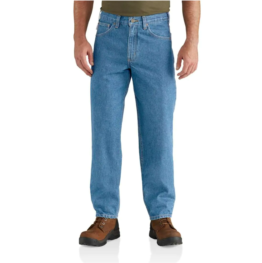 Carhartt Relaxed Fit Heavyweight 5-Pocket Tapered Jean - B17