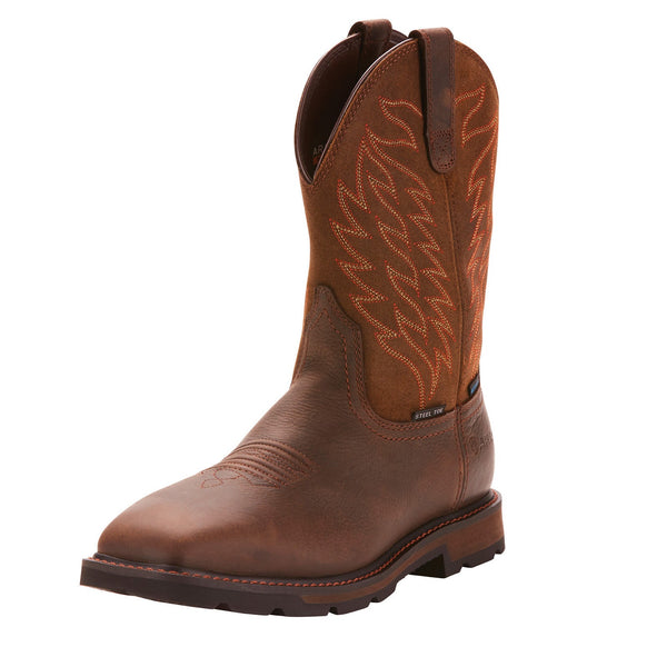 Ariat Groundbreaker Wide Square Toe Waterproof Steel Toe  display picture 1