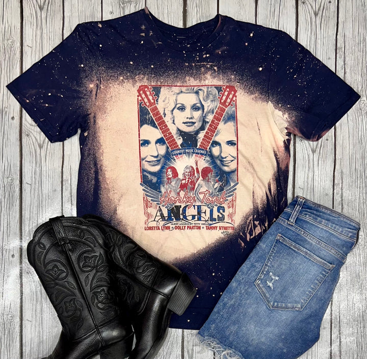 Bohemian Cowgirl Honky Tonk Angel T-Shirt