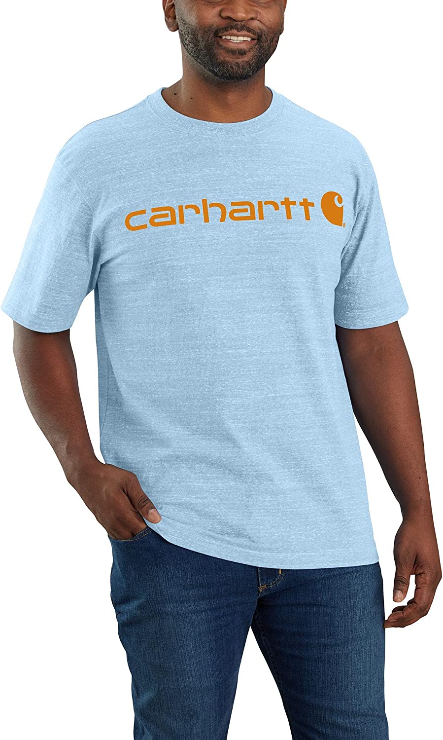 Carhartt Loose Fit Heavyweight Logo Graphic T-Shirt