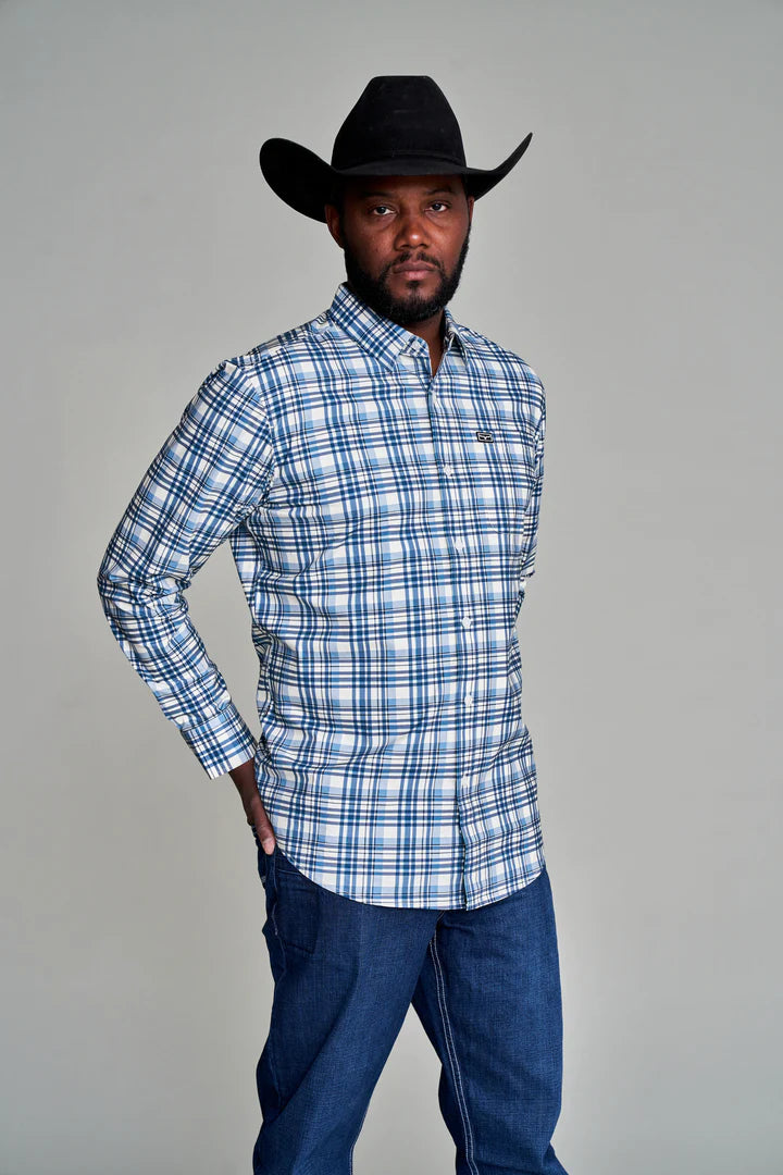 Kimes Ranch Men's Manzano Plaid Dress Shirt