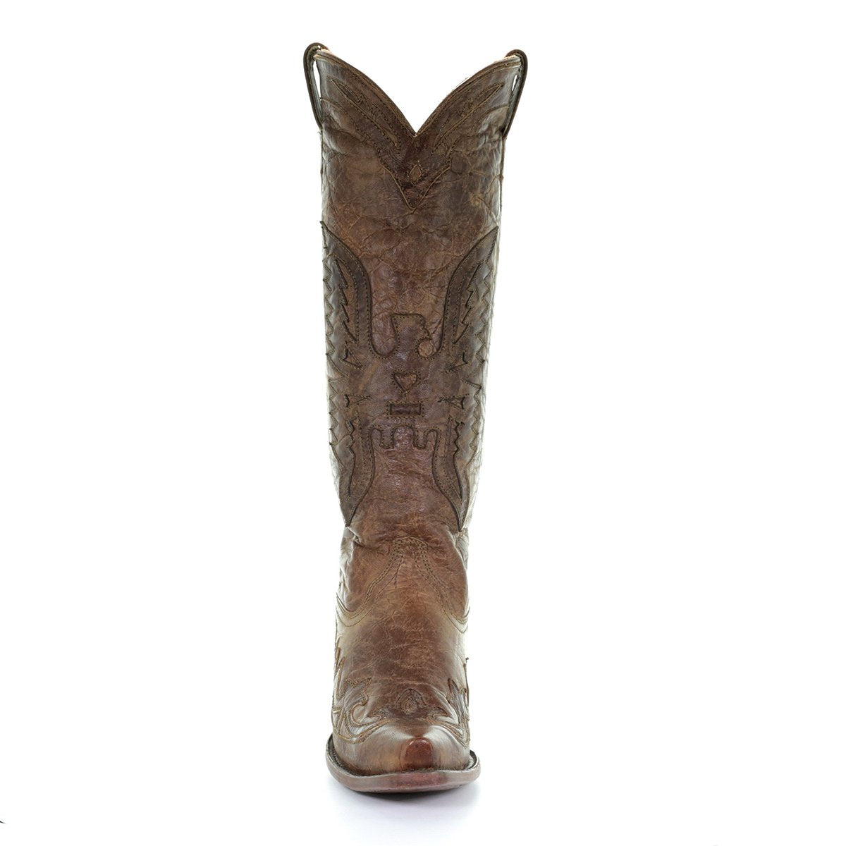 Corral Women's Vintage Brown-Tall Eagle Overlay