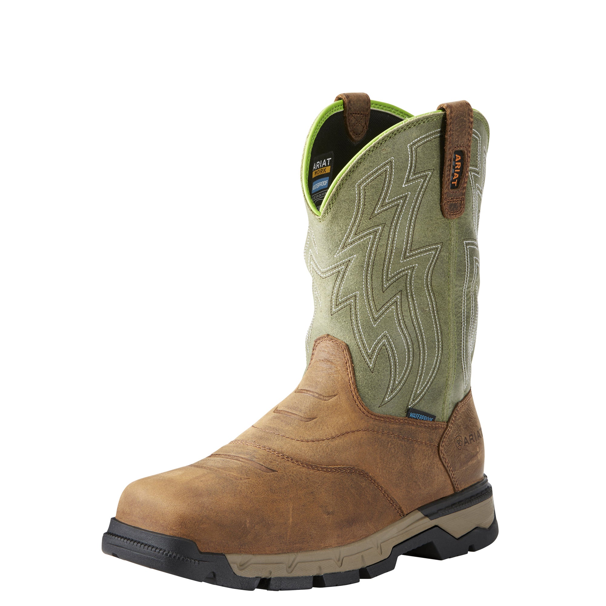 Ariat Rebar Flex Western Waterproof Composite Toe Work Boot