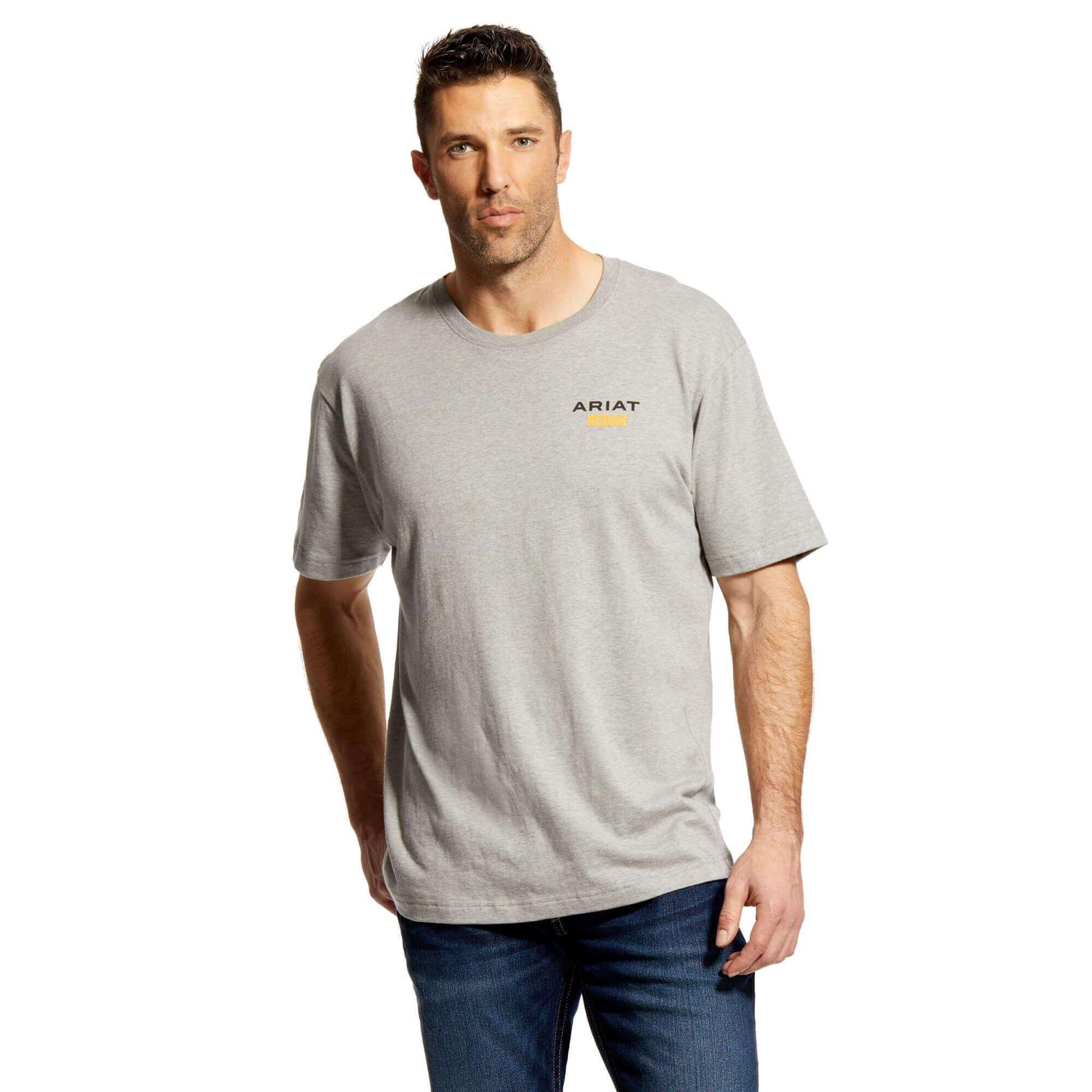 Ariat Rebar CottonStrong Logo Tee