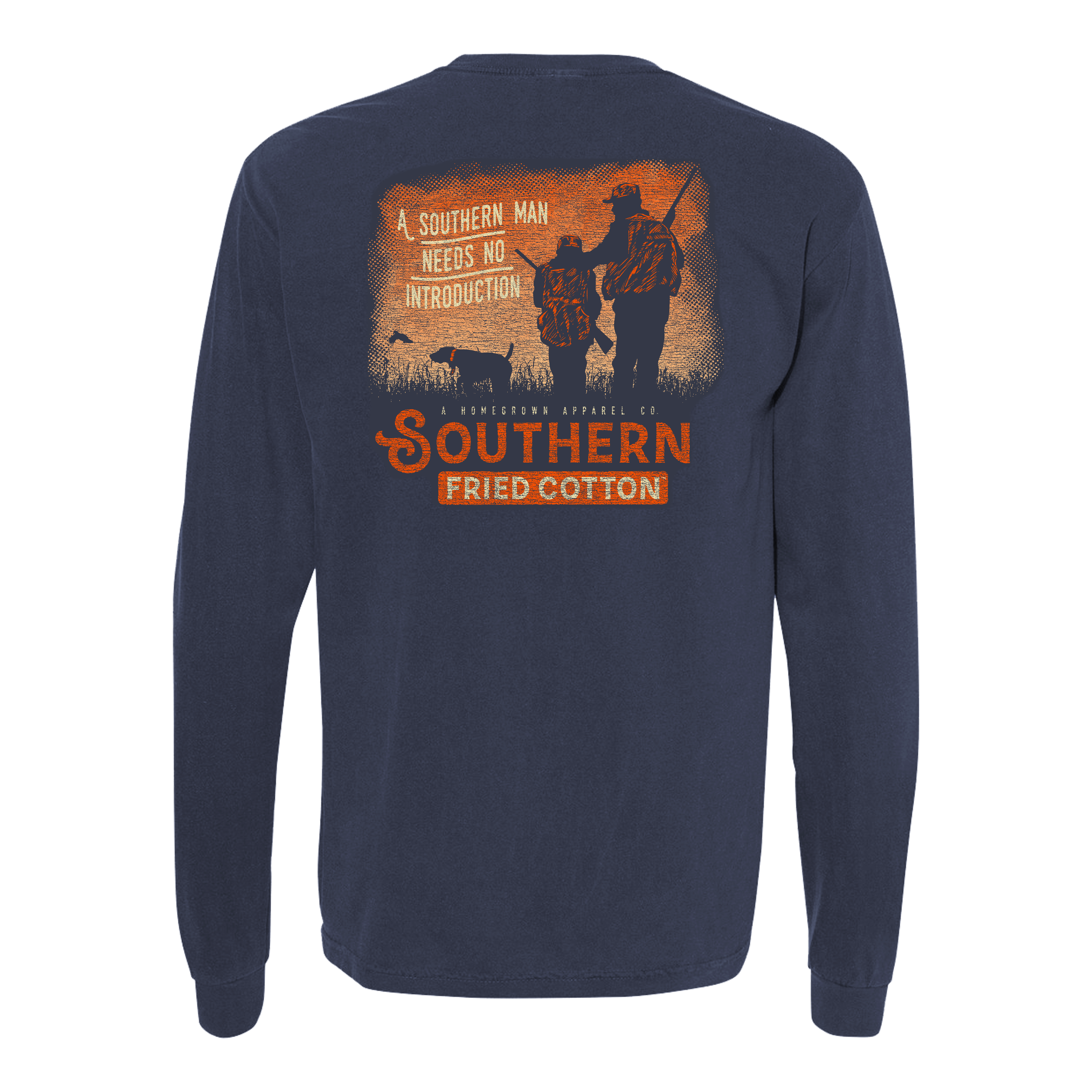 Southern Fried Cotton Southern Man Long Sleeved T-Shirt