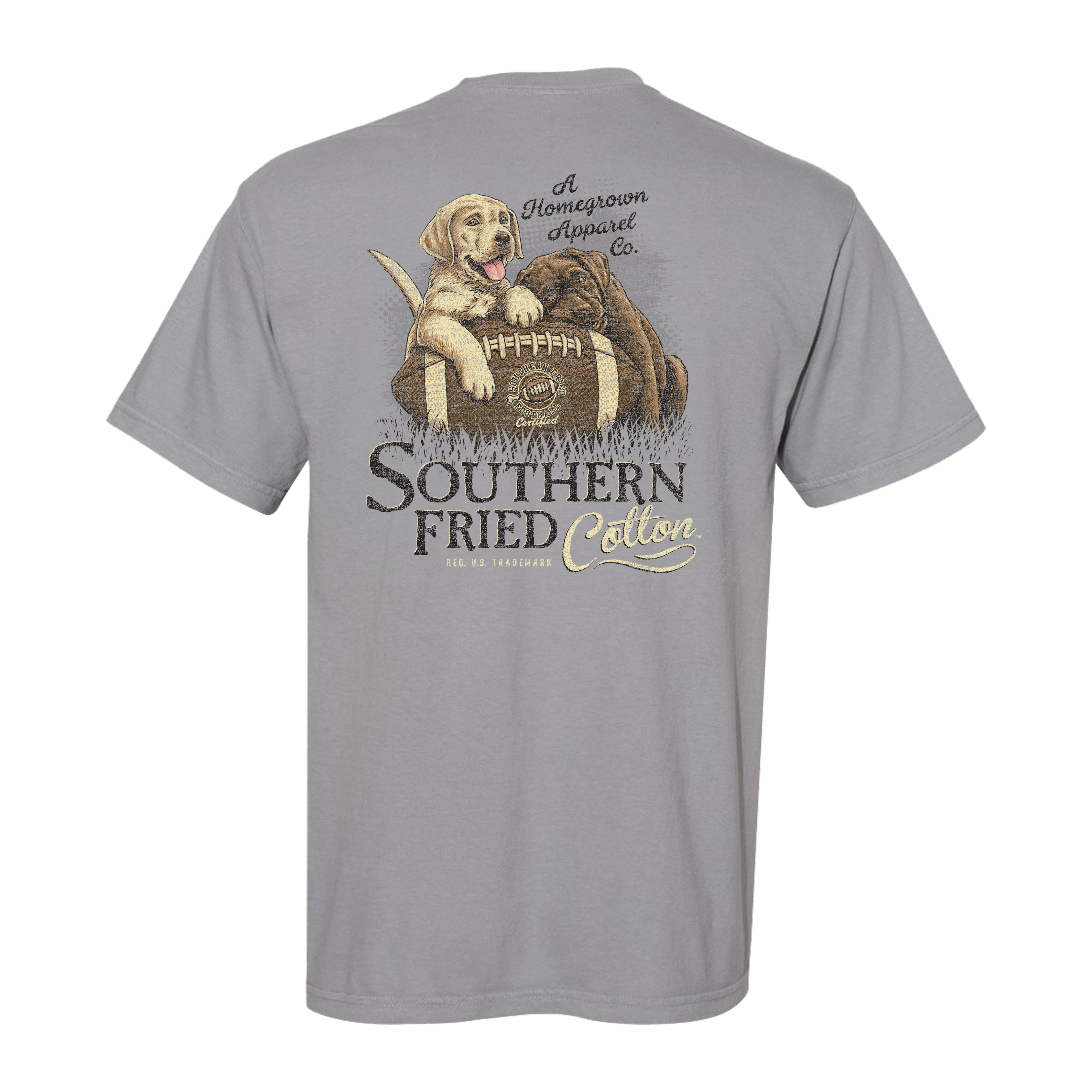 Southern Fried Cotton Football Puppies T-Shirt