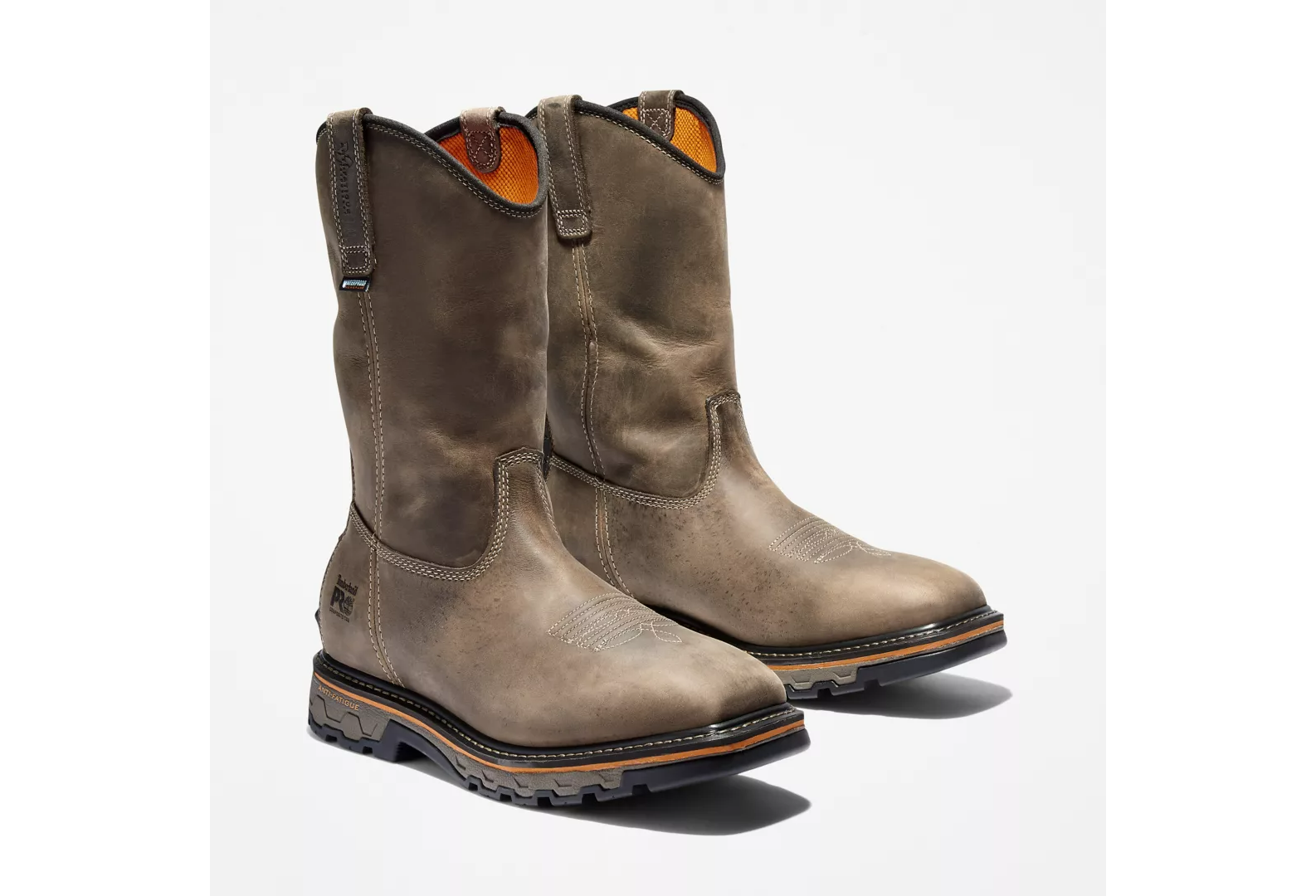 Timberland True Grit Pull-On Waterproof Work Boot