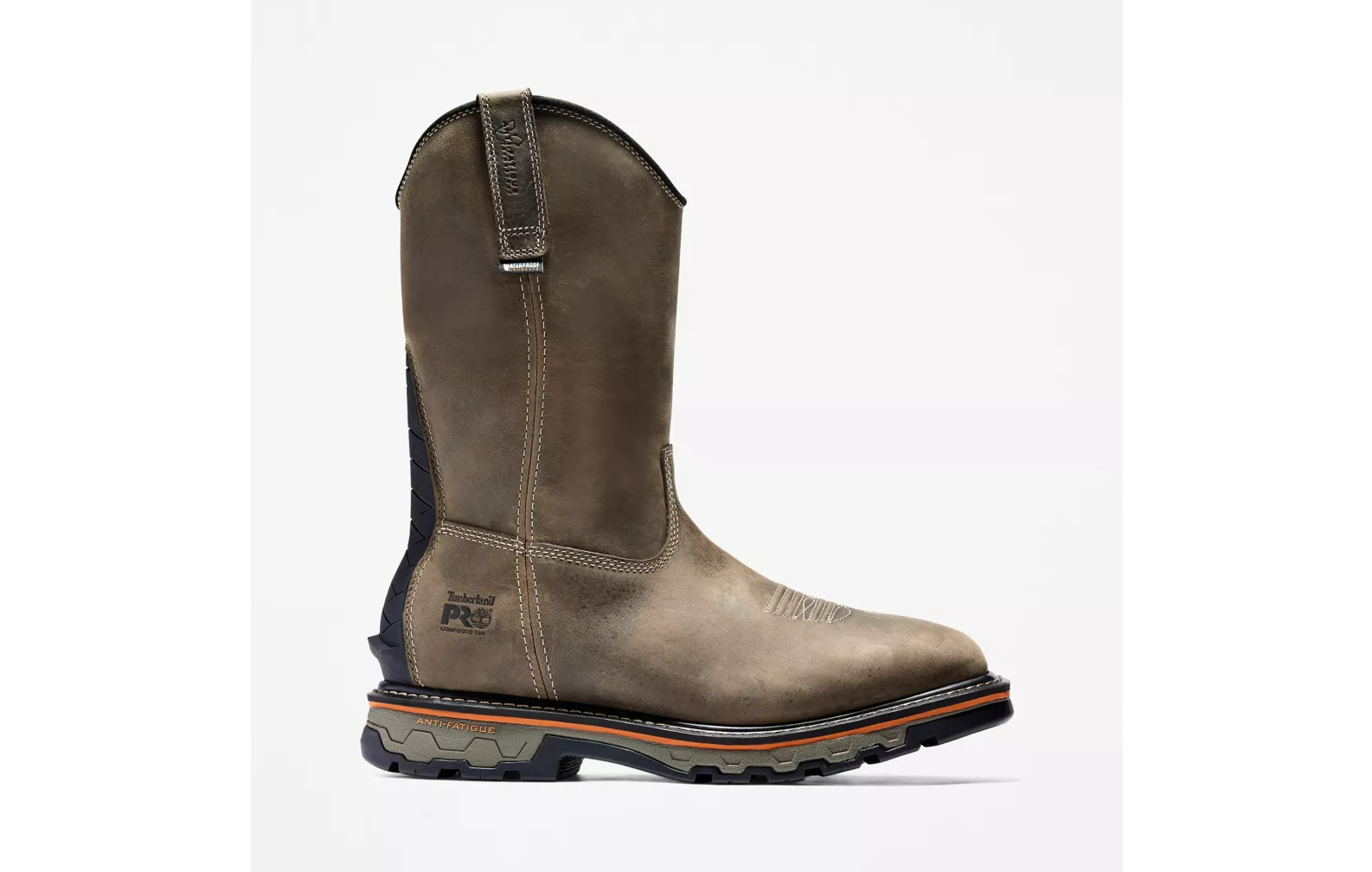 Timberland True Grit Pull-On Waterproof Work Boot