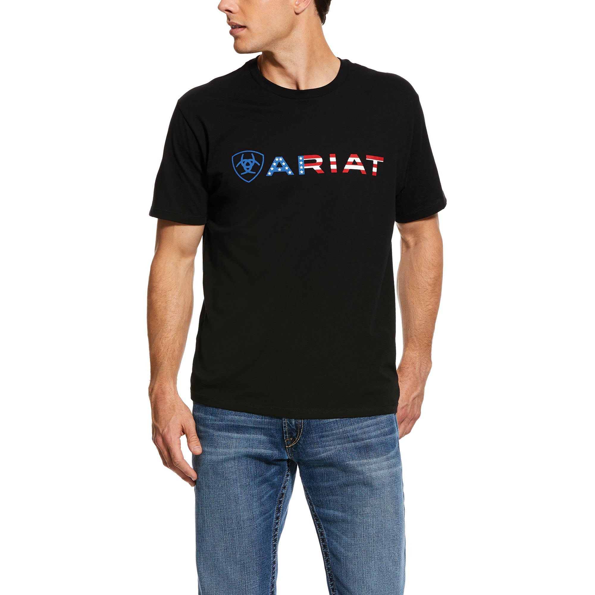 Ariat USA Wordmark Graphic T-Shirt