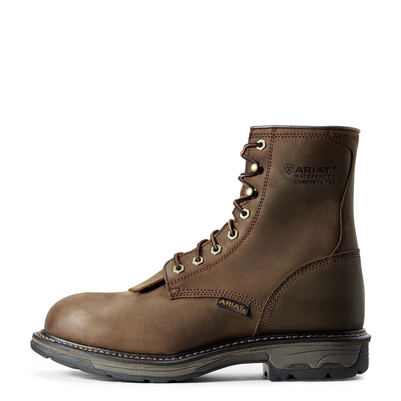 Ariat Men's Workhog 8-inch Waterproof Composite Toe Work Boot